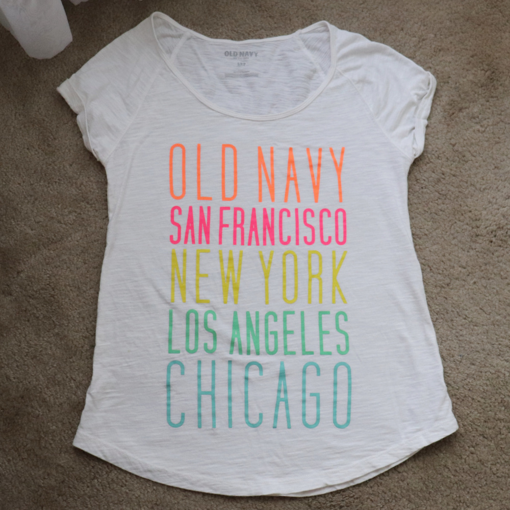 Old Navy | Cuffed City Tee / Bundle: 2 for $8!